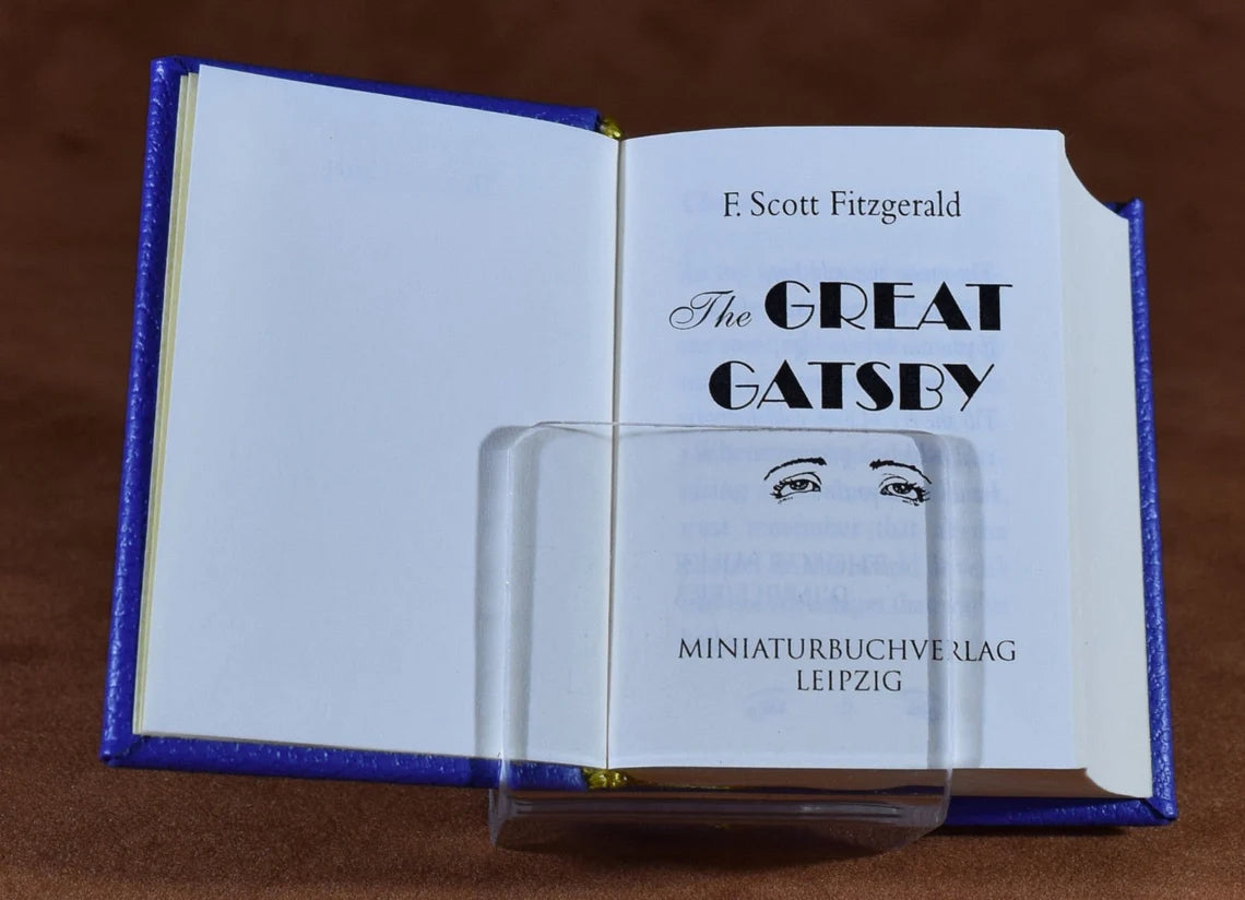The Great Gatsby by F. Scott Fitzgerald Miniature Book