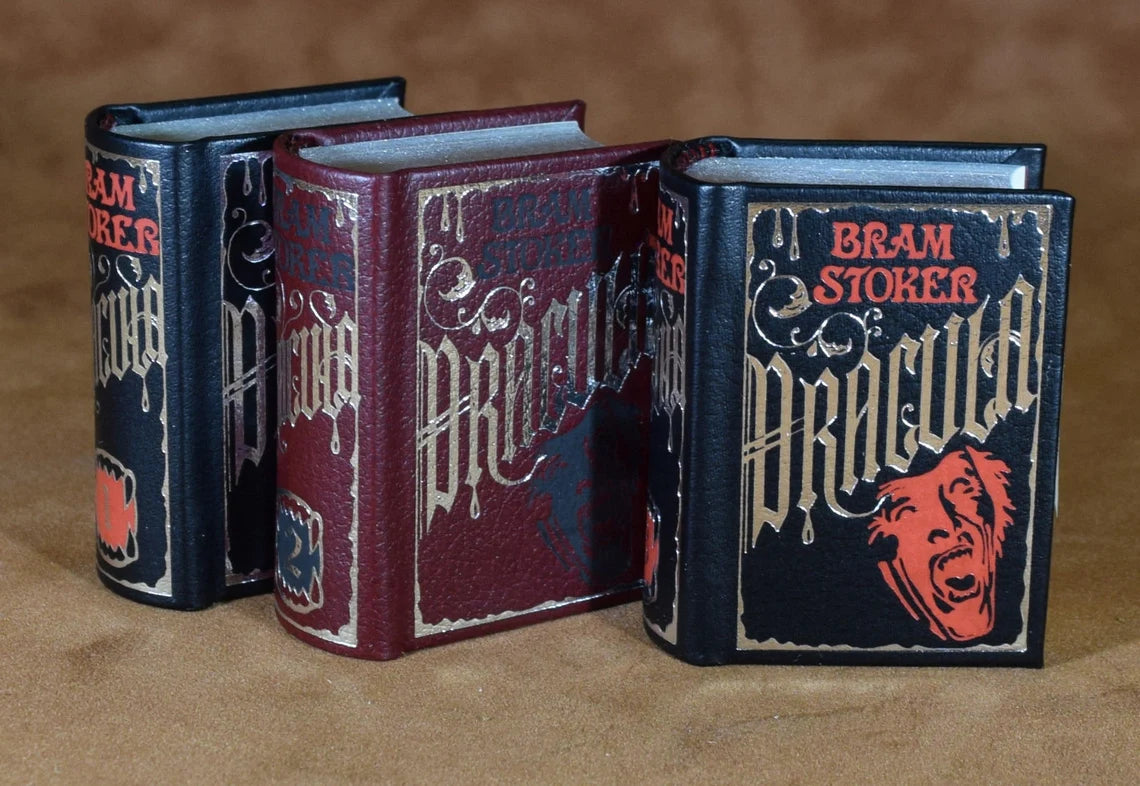 Bram Stoker's Dracula 3-volume Set Miniature Book