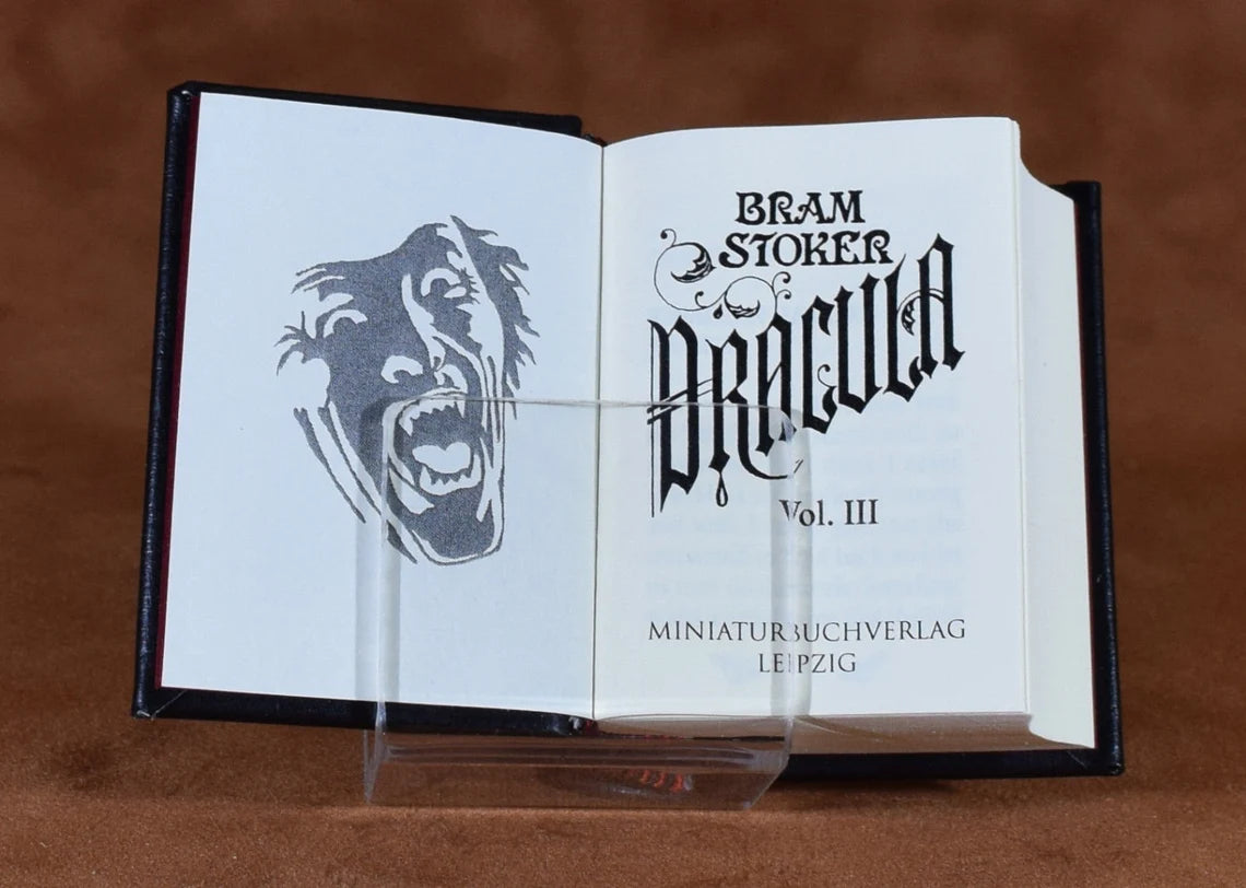 Bram Stoker's Dracula 3-volume Set Miniature Book