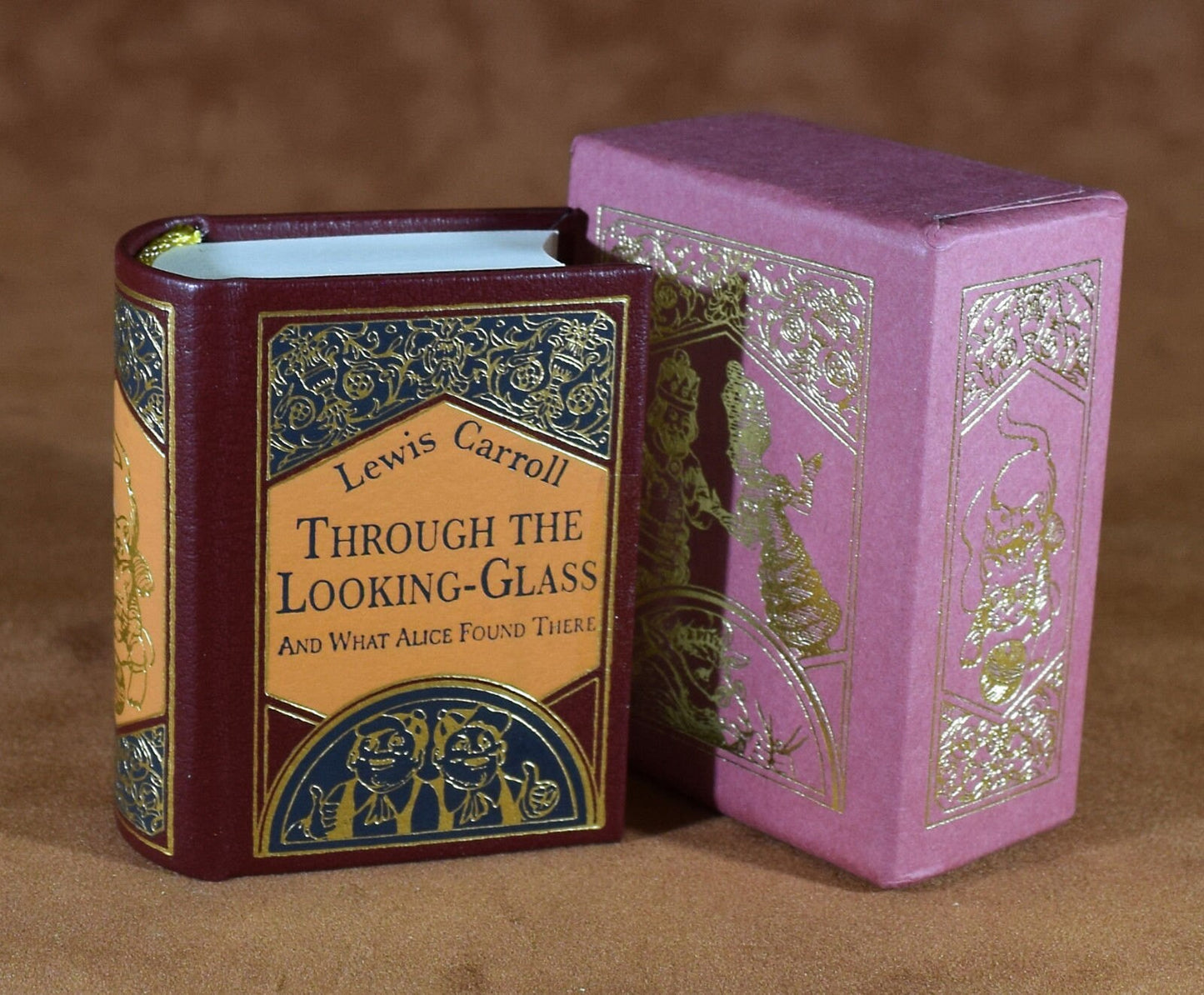Lewis Carroll Through the Looking Glass Miniature Book