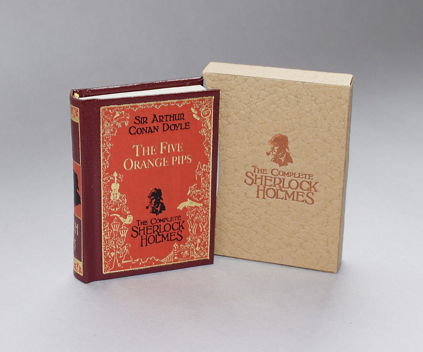 Sherlock Holmes Vol. 5 Five Orange Pips by Sir Arthur Conan Doyle Miniature Book