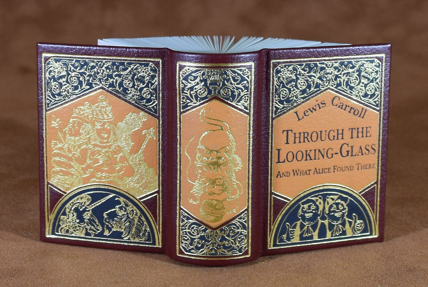 Lewis Carroll Through the Looking Glass Miniature Book