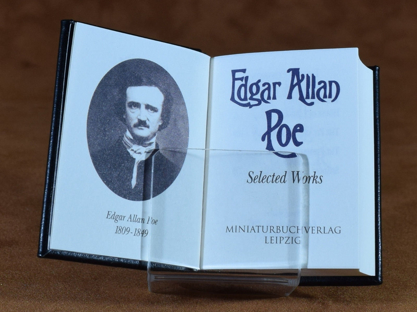 Edgar Allan Poe Selected Works Miniature Book