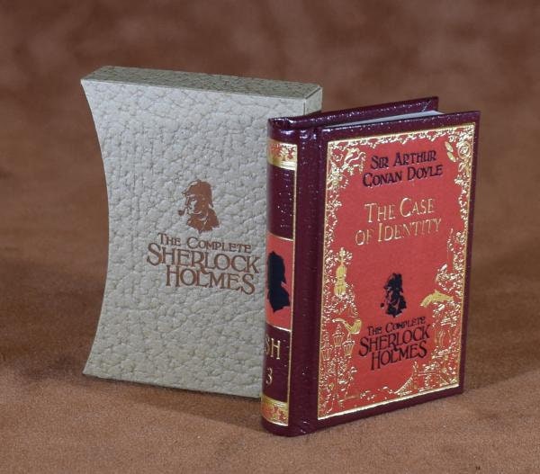 Sherlock Holmes Vol. 3 The Case of Identity by Sir Arthur Conan Doyle Miniature Book