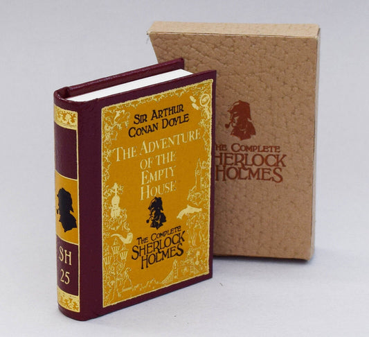 Sherlock Holmes Vol. 25 The Adventure of the Empty House Miniature Book