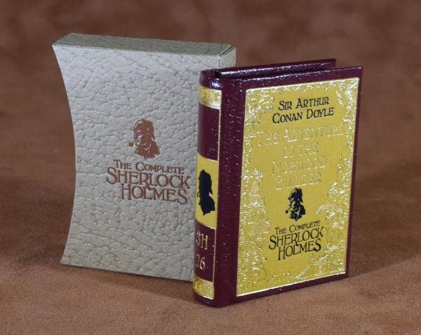 Sherlock Holmes Vol. 26 The Adventure of the Norwood Builder Miniature Book