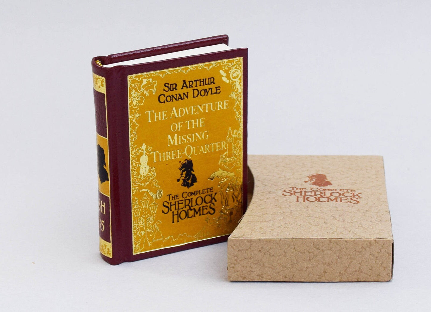 Sherlock Holmes Vol. 35 The Adventure of the Missing Three Quarter Miniature Book