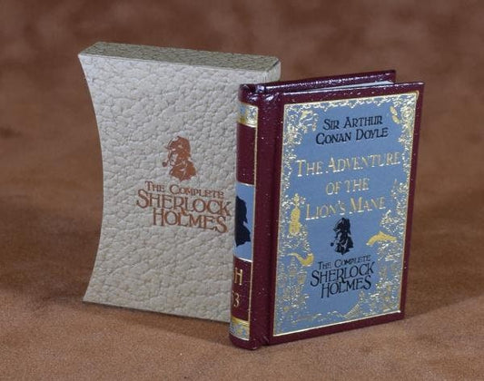 Sherlock Holmes Vol. 53 The Adventure of The Lion's Mane Miniature Book