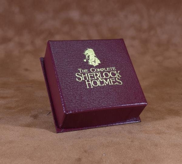 Dollhouse Books Sherlock Holmes Vol. 1-4 Dollhouse Size Micro Miniature Set of 4