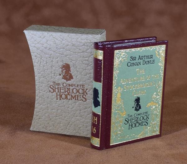 Sherlock Holmes Vol. 16 The Adventure of the Stockbroker's Clerk Miniature Book