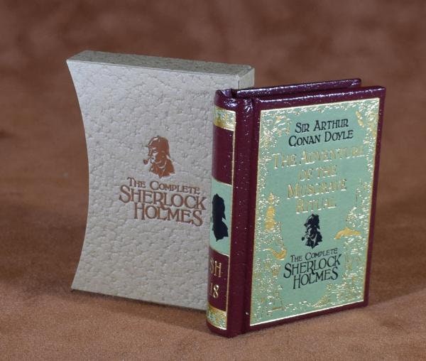 Sherlock Holmes Vol. 18 The Adventure of the Musgrave Ritual Miniature Book
