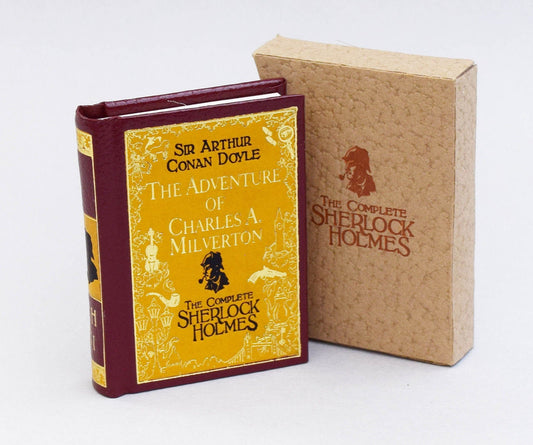 Sherlock Holmes Vol. 31 The Adventure of Charles Augustus Milverton Miniature Book