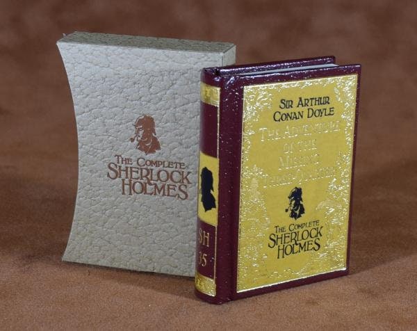 Sherlock Holmes Vol. 35 The Adventure of the Missing Three Quarter Miniature Book