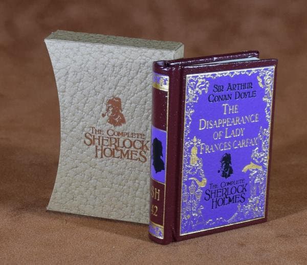Sherlock Holmes Vol. 42 The Disappearance of Lady Frances Carfax Miniature Book
