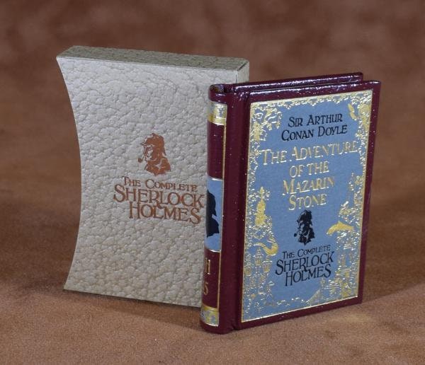 Sherlock Holmes Vol. 45 The Adventure of The Mazarin Stone Miniature Book