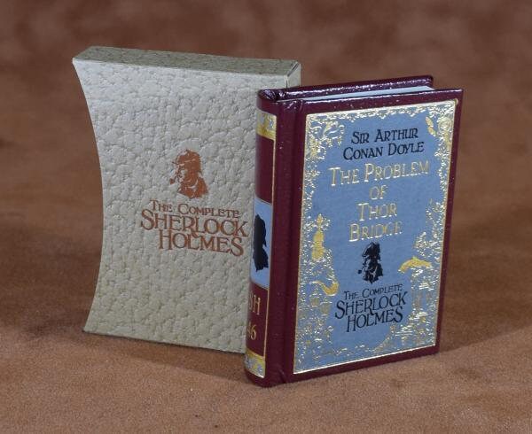 Sherlock Holmes Vol. 46 The Problem of Thor Bridge Miniature Book