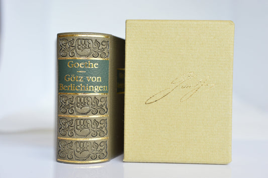 Götz von Berlichingen (Götz of the Iron Hand) by Goethe Miniature Book German text