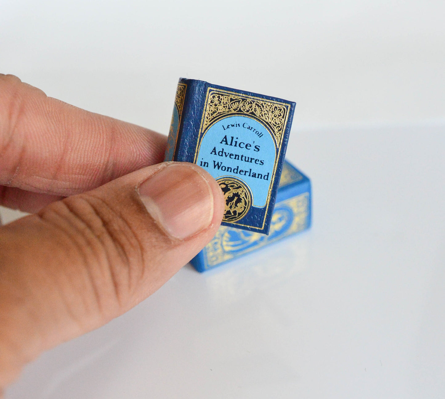 Dollhouse Book Alice's Adventures in Wonderland Micro Miniature