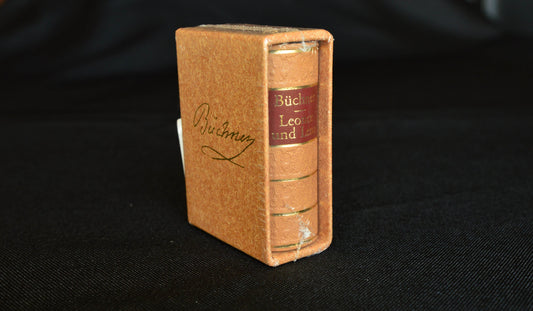 Leonce Und Lena by Georg Büchner Miniature Book German text