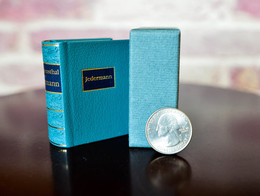 Hugo von Hofmannsthal Jedermann Miniature Book German Text