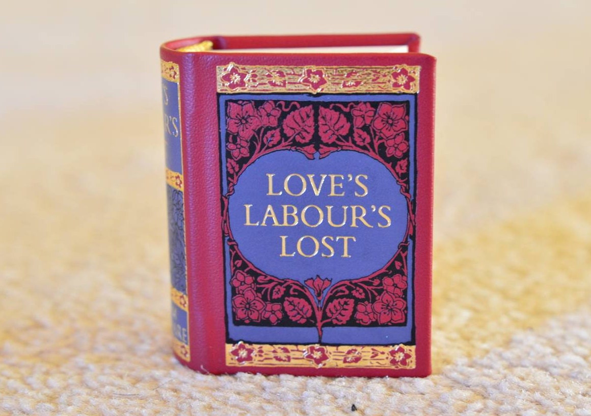 Love's Labour's Lost William Shakespeare Miniature Book