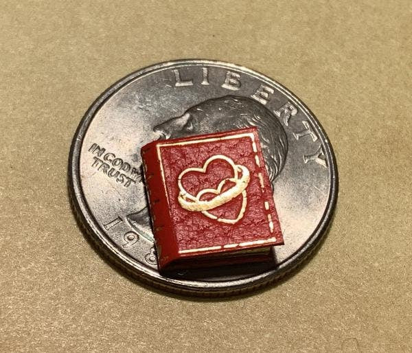 A Poem About Marriage Micro Miniature The Gutenberg Smallest Book of the World German language