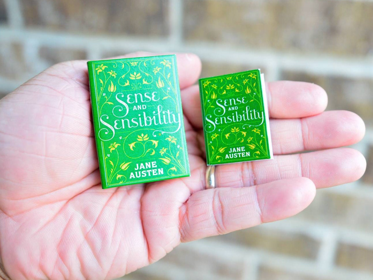 Sense and Sensibility by Jane Austen A Collection of Quotes & Sayings Miniature Book Paperback