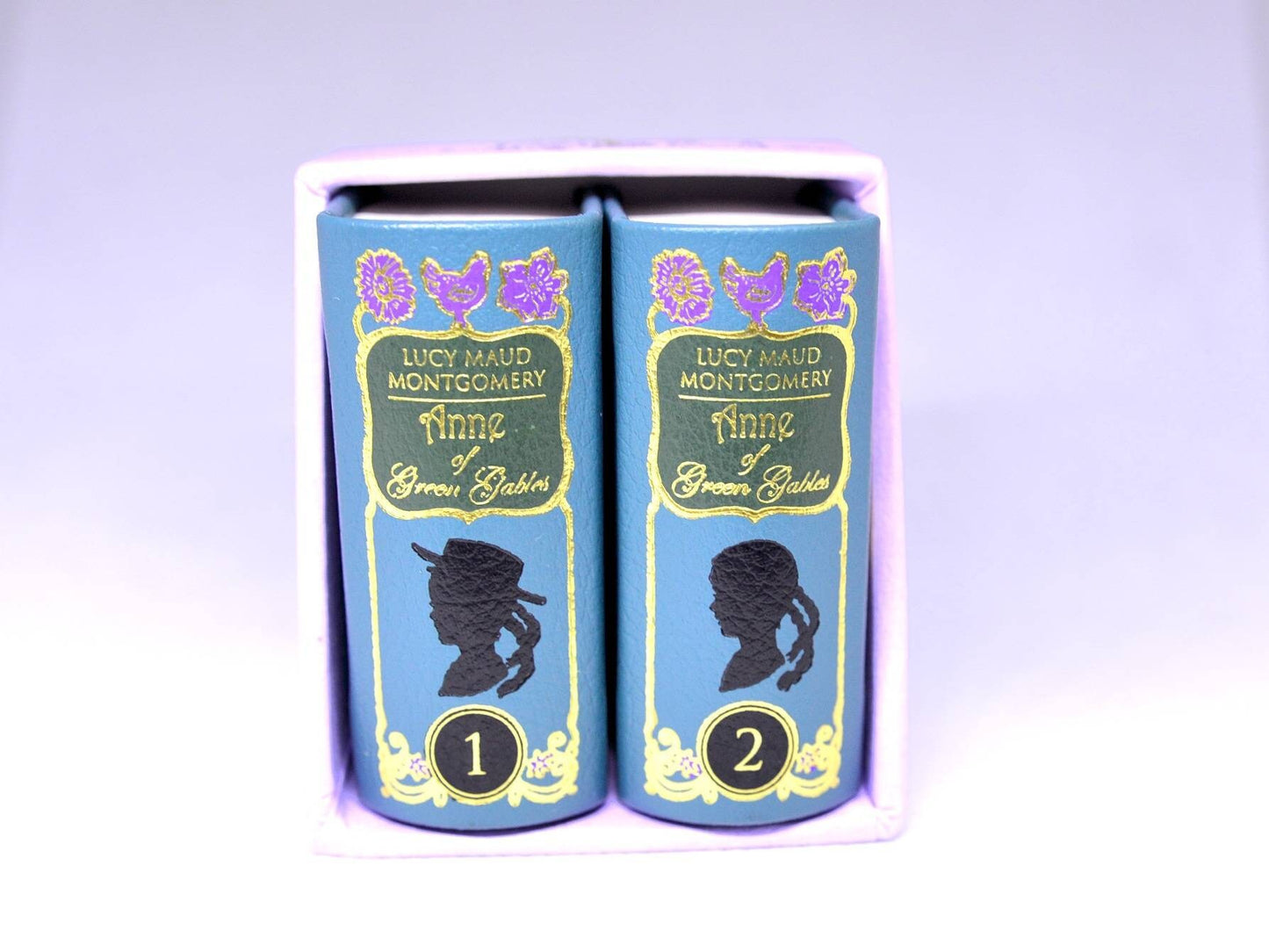 Anne of Green Gables by Lucy Maud Montgomery Miniature Book 2 Vol Set