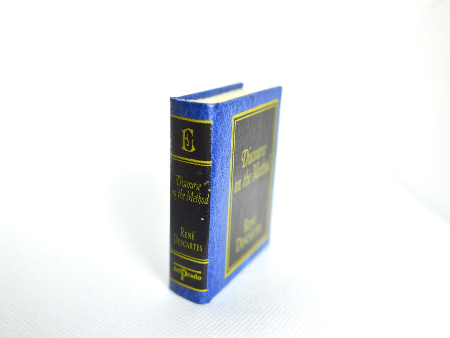 Discourse on the Method by René Descartes Miniature Book English Text