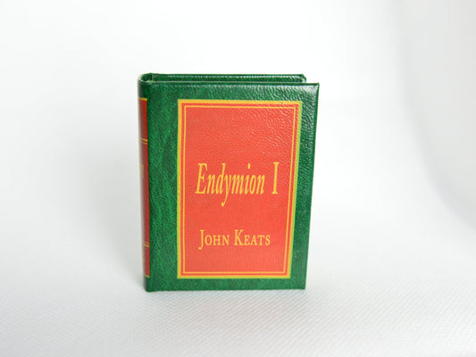 Endymion I by John Keats Miniature Book English text
