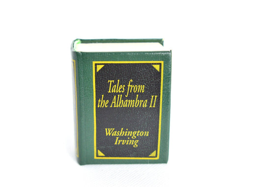 Tales from Alhambra II by Washington Irving Miniature Book English text