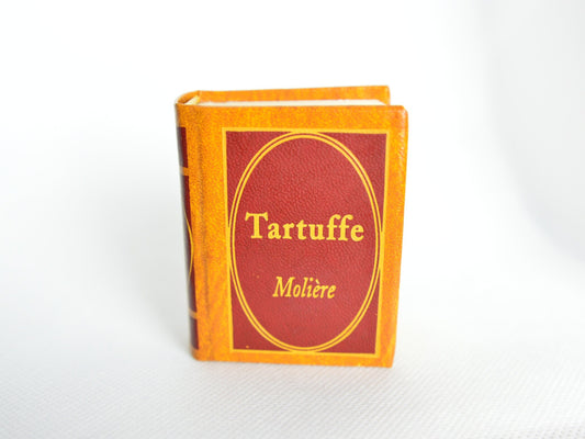 Tartuffe by Molière Miniature Book English Text