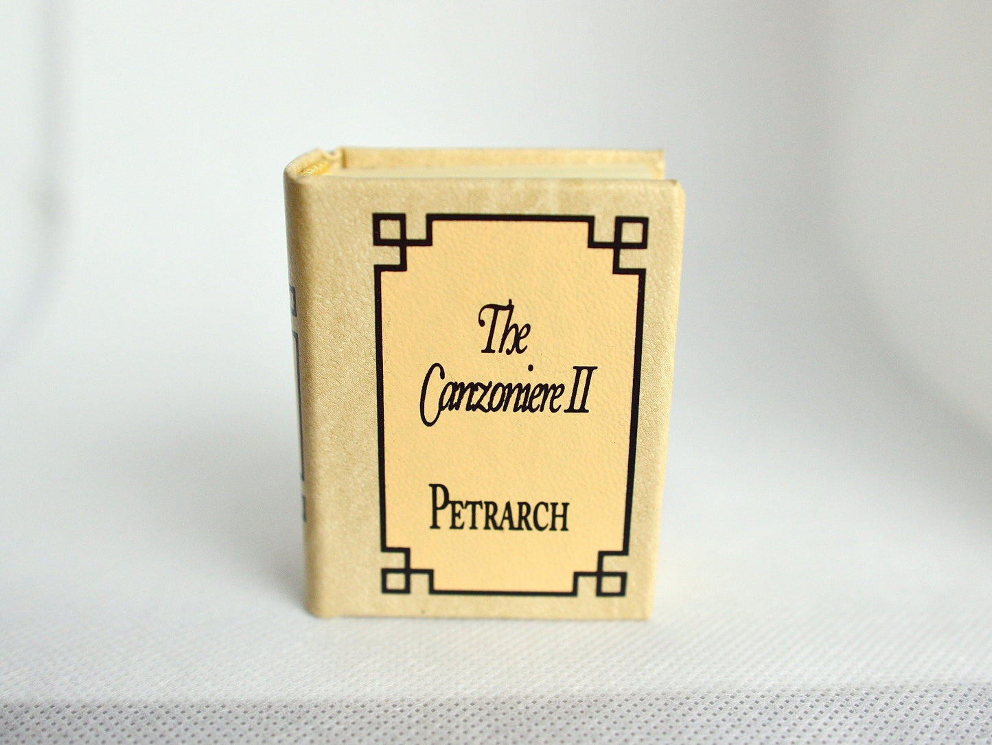 The Canzoniere II by Petrarch Miniature Book English Text