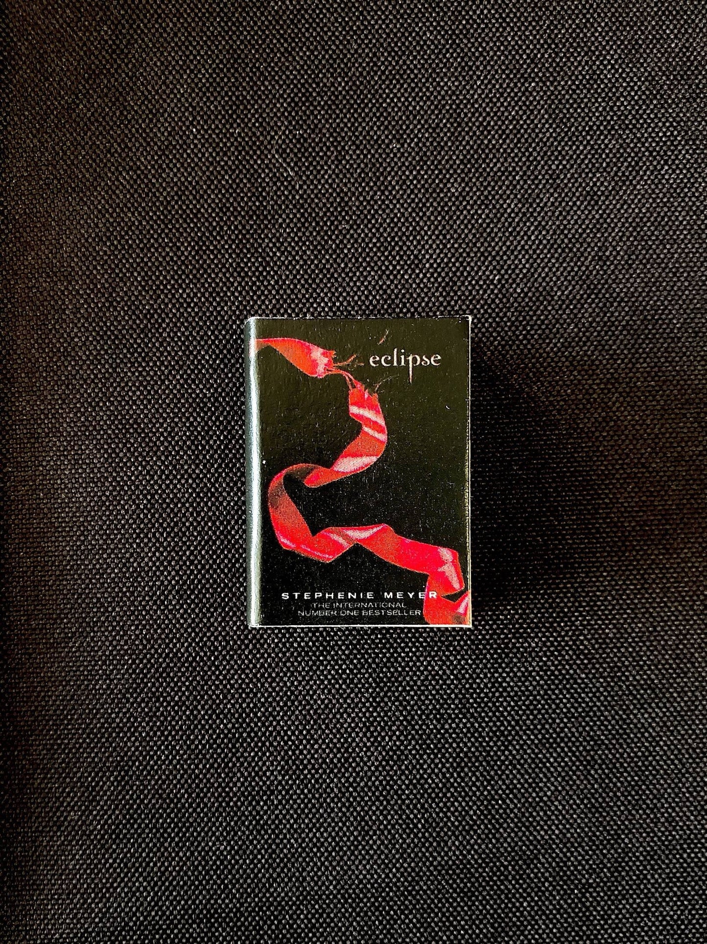 Eclipse Dollhouse Micro Miniature Twilight Saga Book Series A Collection of Quotes and Sayings Paperback