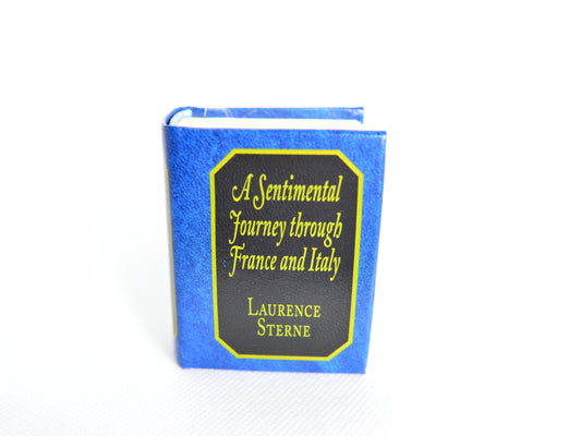 A Sentimental Journey Through France and Italy by Laurence Sterne Miniature Book English text