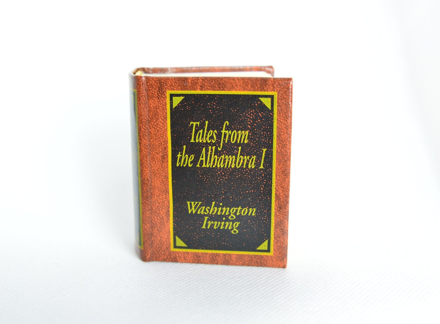 Tales from Alhambra I by Washington Irving Miniature Book English Text
