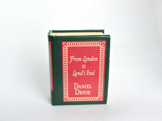 From London To Land's End by Daniel Defoe Miniature Book English Text