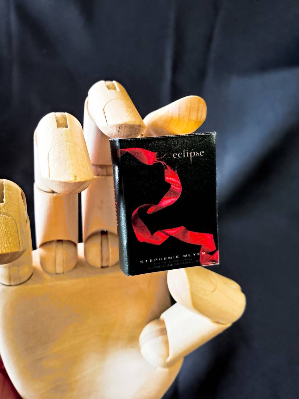 Eclipse Dollhouse Micro Miniature Twilight Saga Book Series A Collection of Quotes and Sayings Paperback