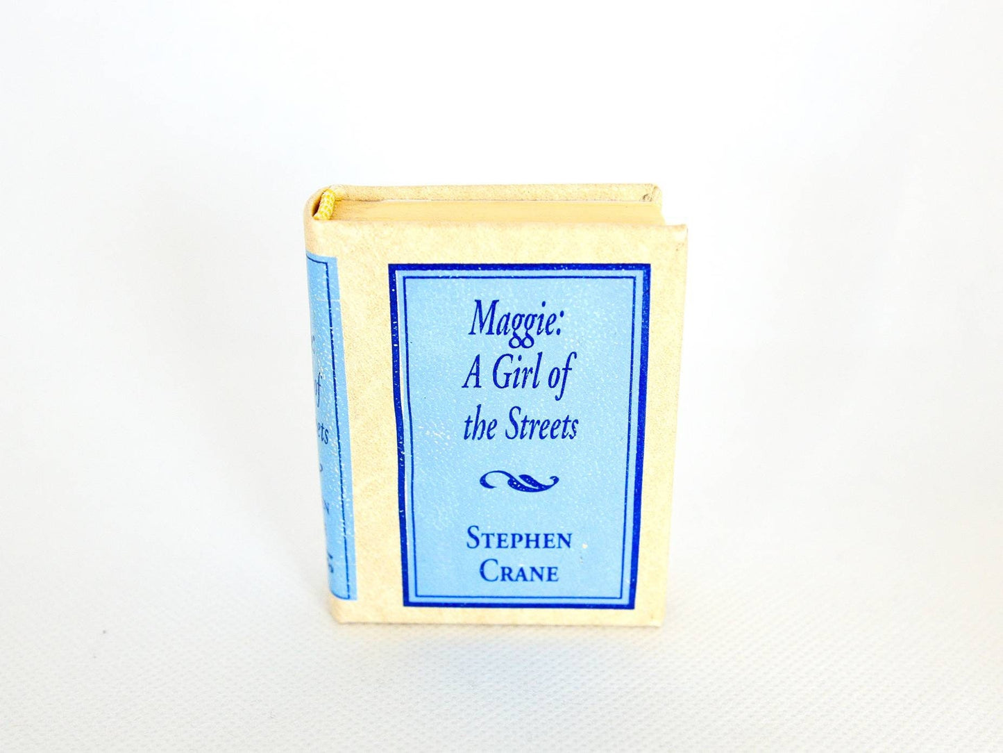 Maggie - A Girl of The Streets by Stephen Crane Miniature Book English Text