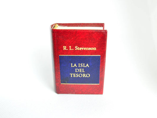 La Isla Del Tesoro (Treasure Island) by Robert Louis Stevenson Spanish Language Miniature Book