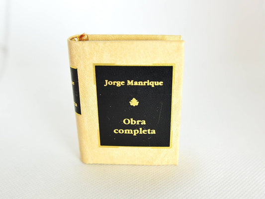 Obra Completa by Jose Manrique Spanish Language Miniature Book