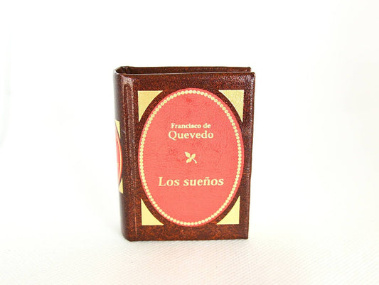 Los Sueños by Francisco De Quevedo Spanish Language Miniature Book