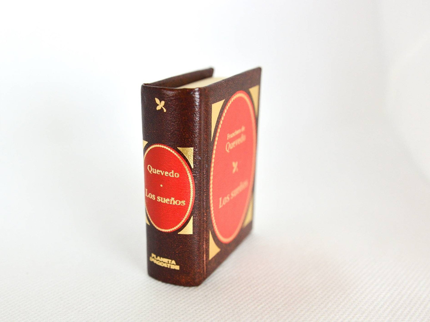 Los Sueños by Francisco De Quevedo Spanish Language Miniature Book