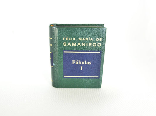 Fábulas I (Fables) by Félix María De Samaniego Spanish Language Miniature Book