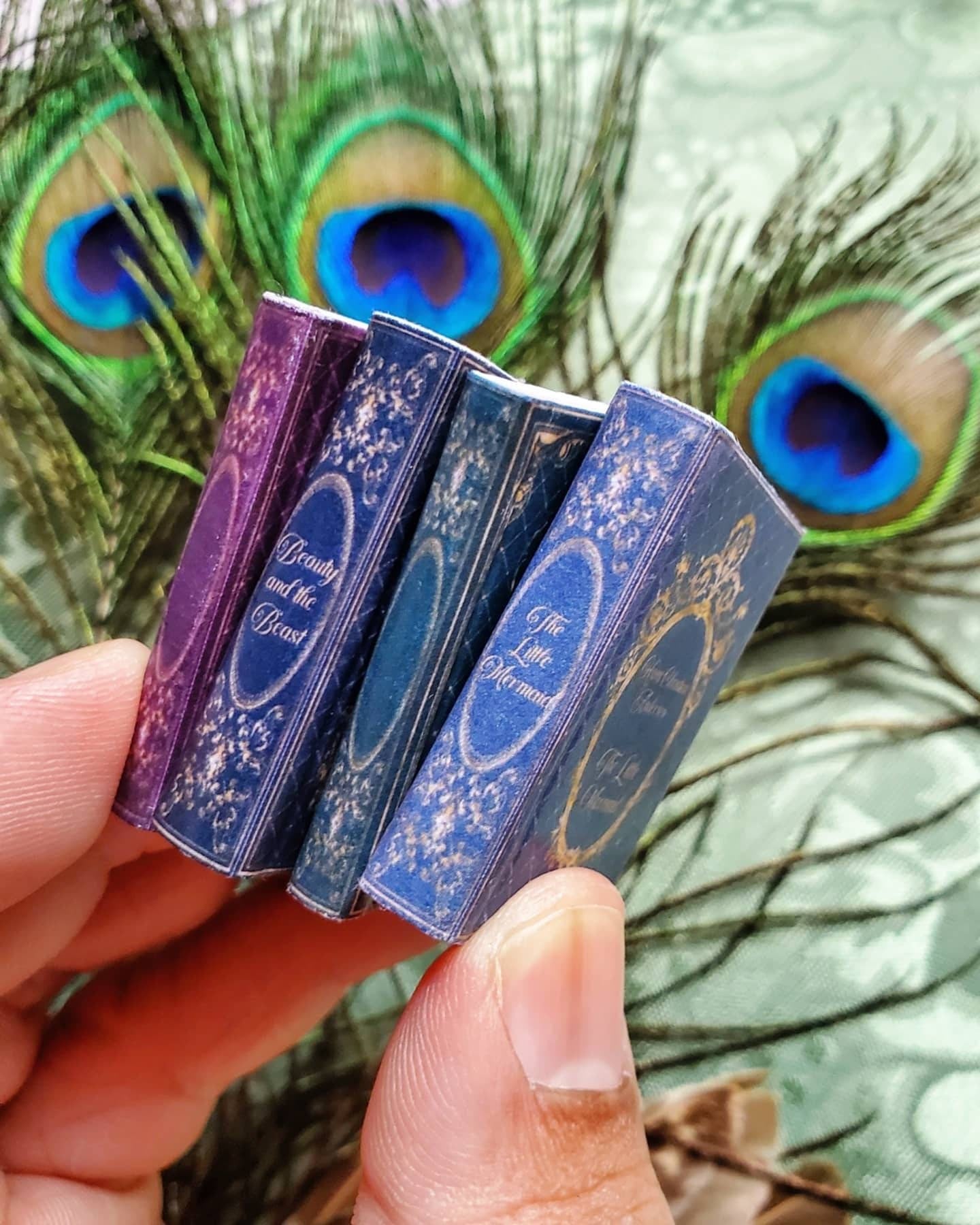 Fairy Tale Series Dollhouse Micro Miniature 4 Volume Book Set Paperback 2020 Edition