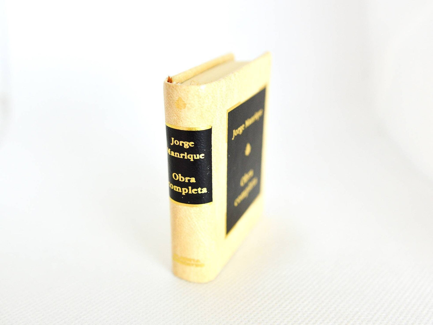 Obra Completa by Jose Manrique Spanish Language Miniature Book