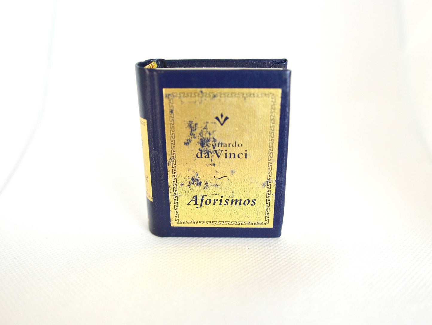 Aforismos by Leonardo Da Vinci Spanish Language Miniature Book