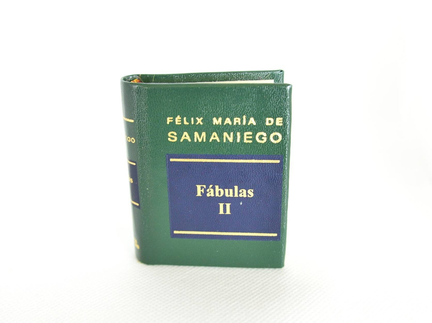 Fábulas II (Fables) by Félix María De Samaniego Spanish Language Miniature Book
