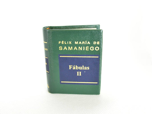 Fábulas II (Fables) by Félix María De Samaniego Spanish Language Miniature Book