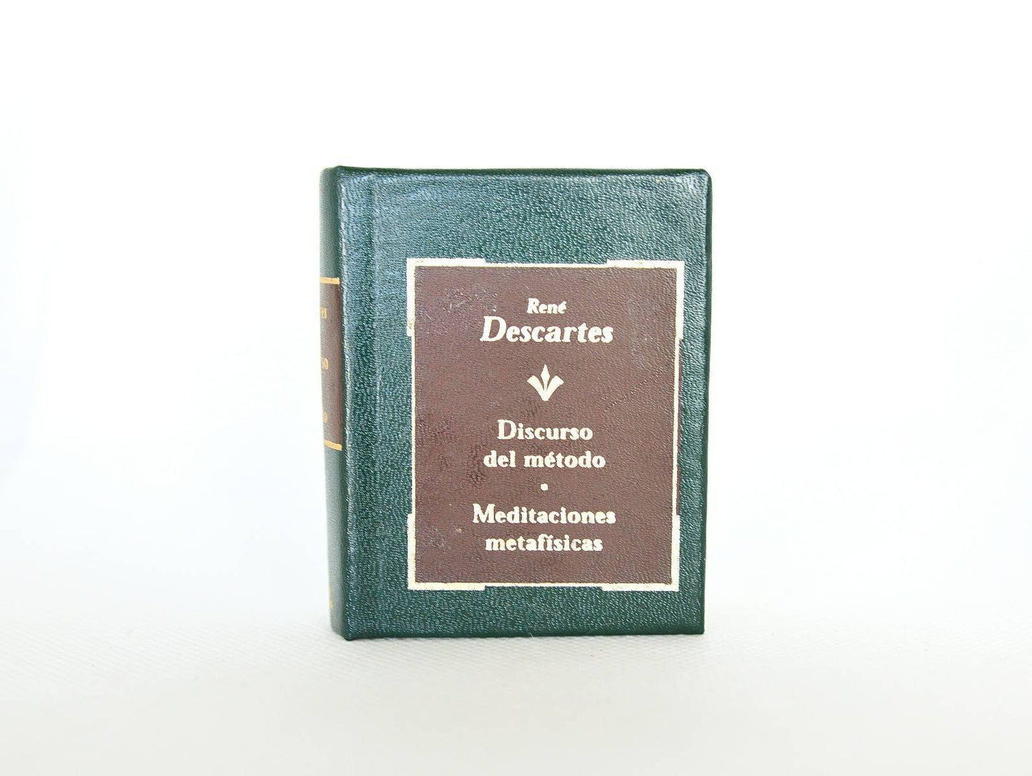 Discurso del Método | Meditaciones Metafísicas by René Descartes (Discourse on the Method) Spanish Language Miniature Book